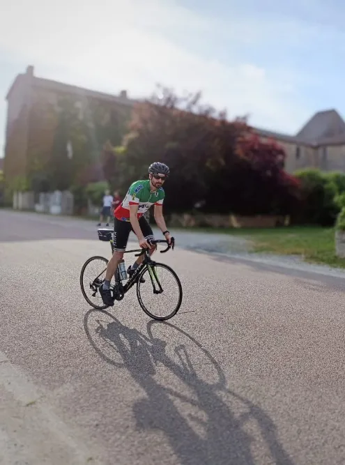 Ben Morin, founder of We Ride For Smiles and cyclist for the London-Barcelona challenge